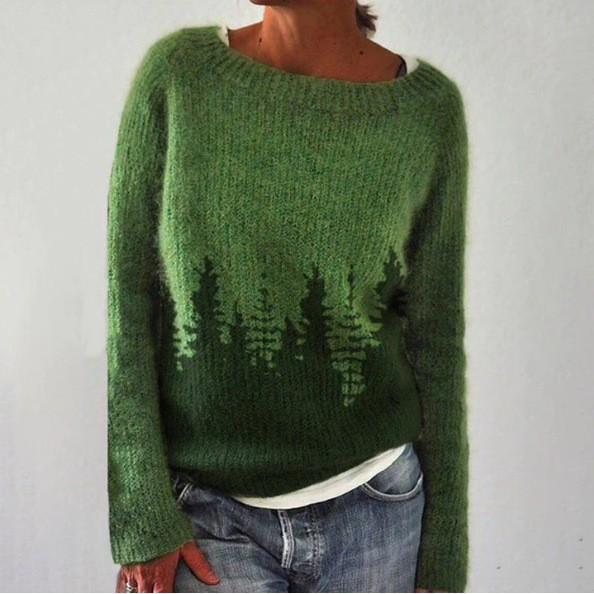 Monique™ - Retro Wool Jumper