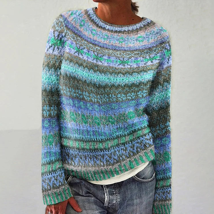 Brigitte™ - Retro Wool Jumper