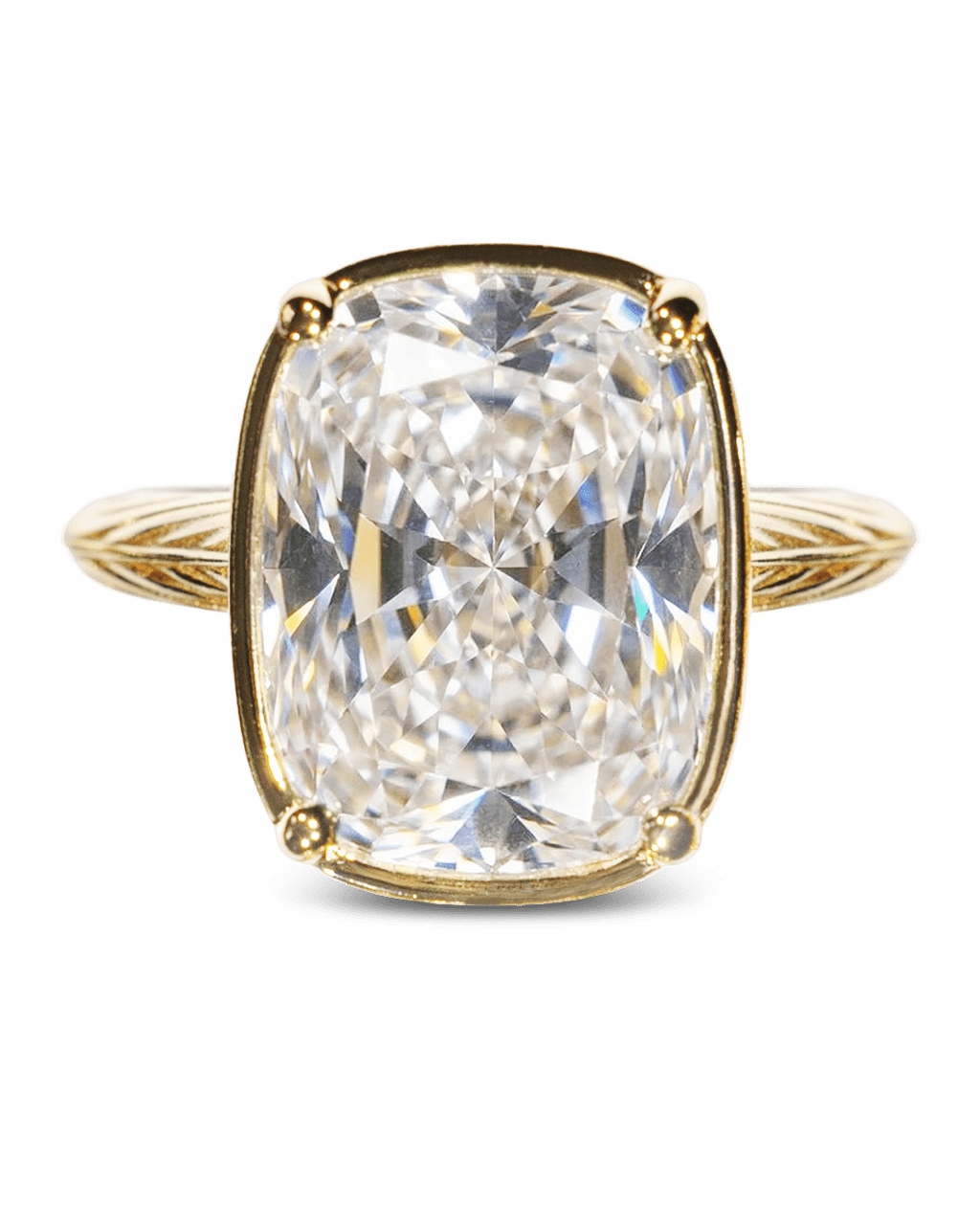 Elongated Cushion Cocktail Ring