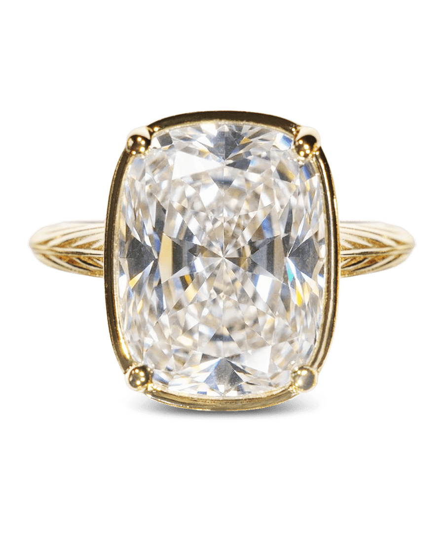 Elongated Cushion Cocktail Ring