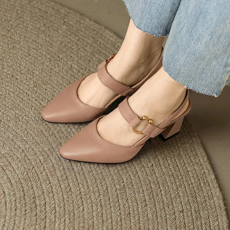 Vera Zala Slingback Heels
