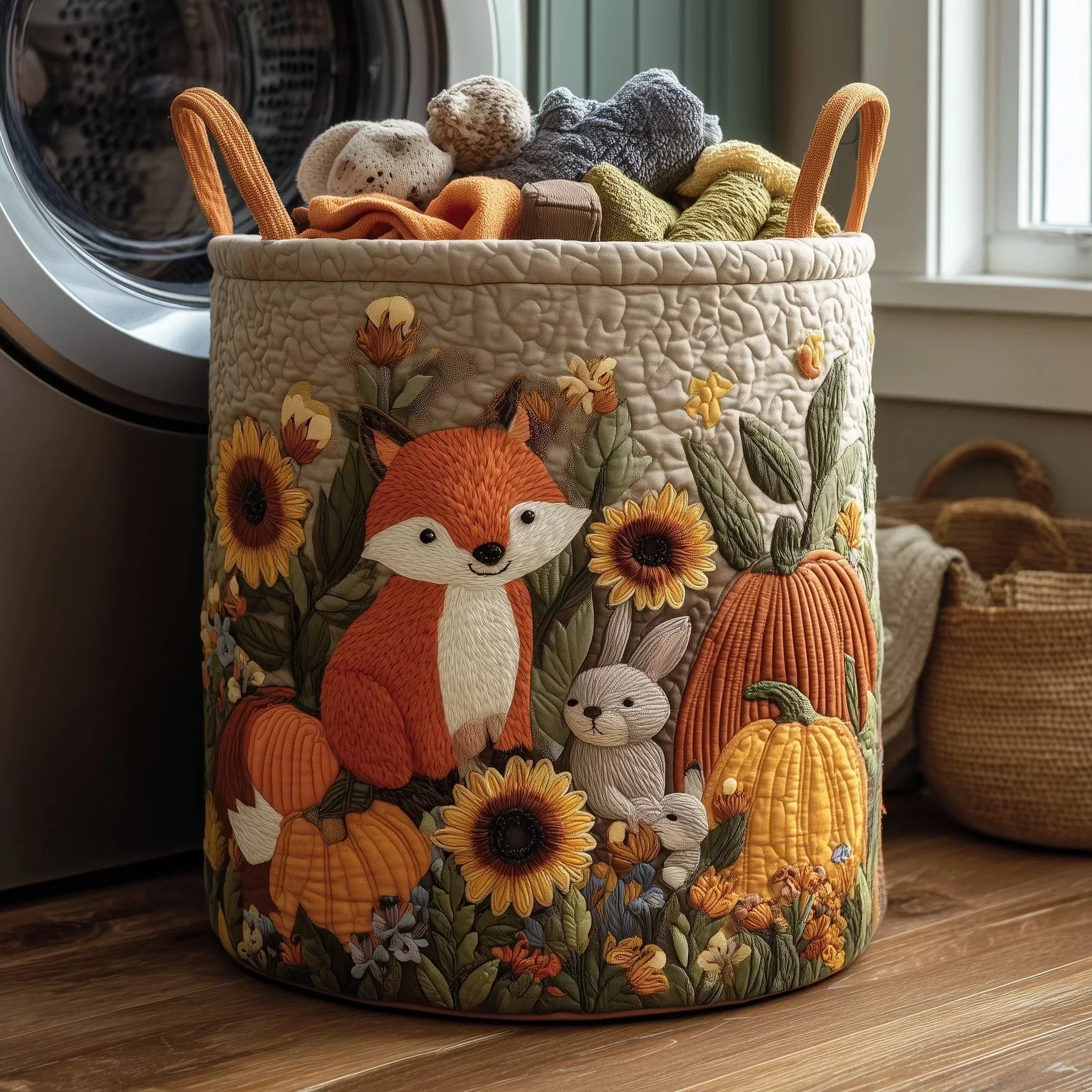 Marta | Hand-Quilted Storage Basket