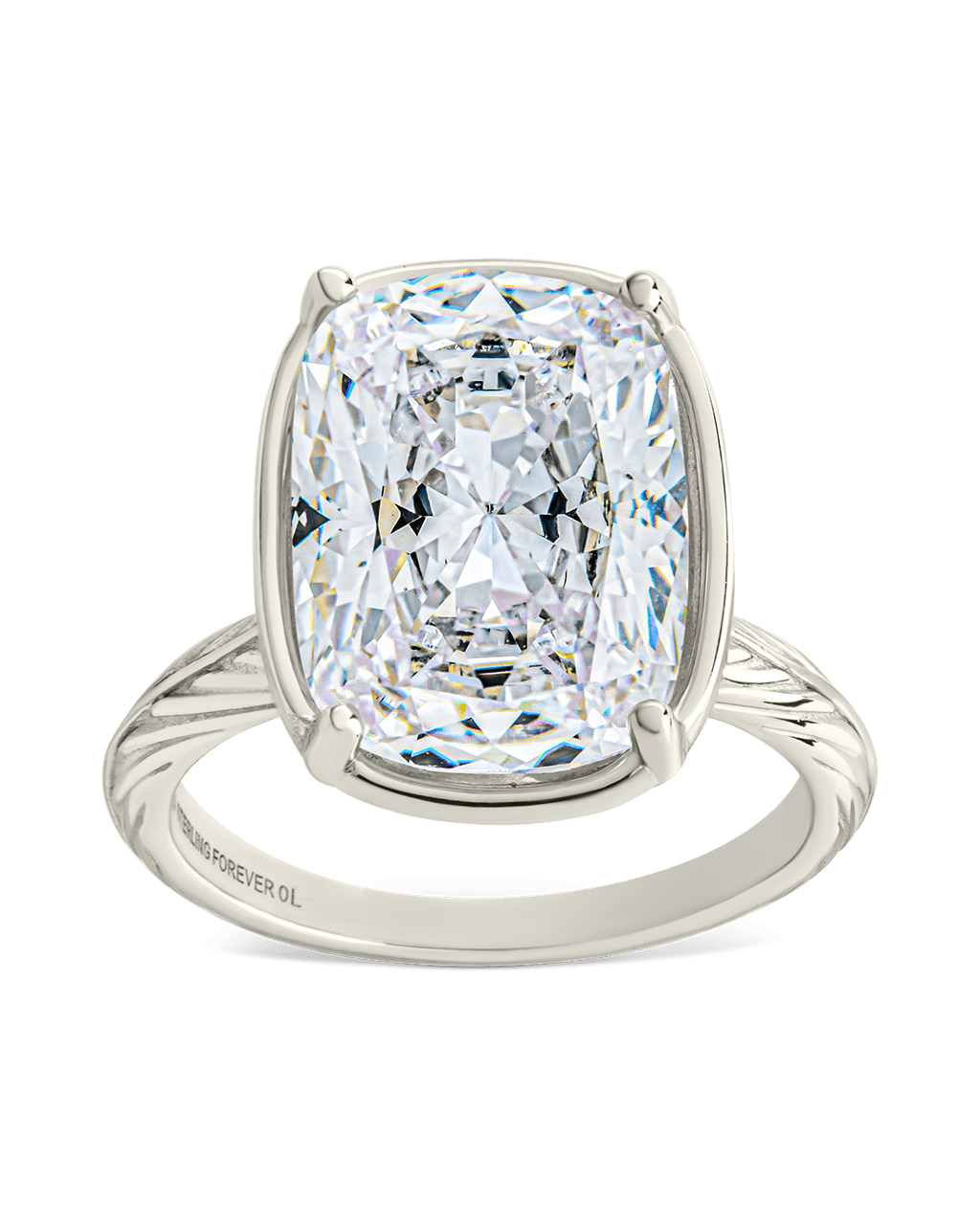 Elongated Cushion Cocktail Ring