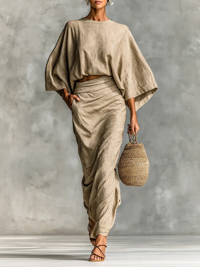 Maeve™ - Check Maxi Dress