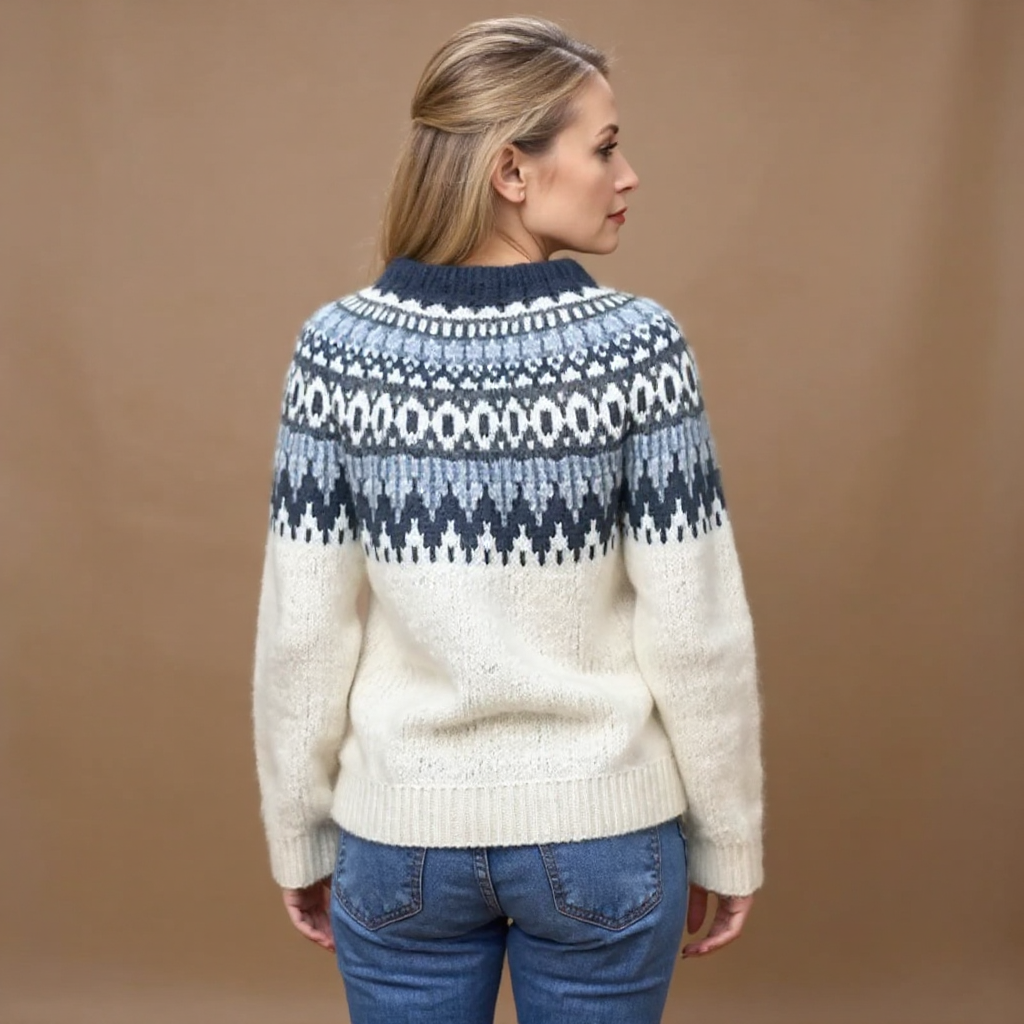 Astrid™ - Handcrafted Icelandic Jumper