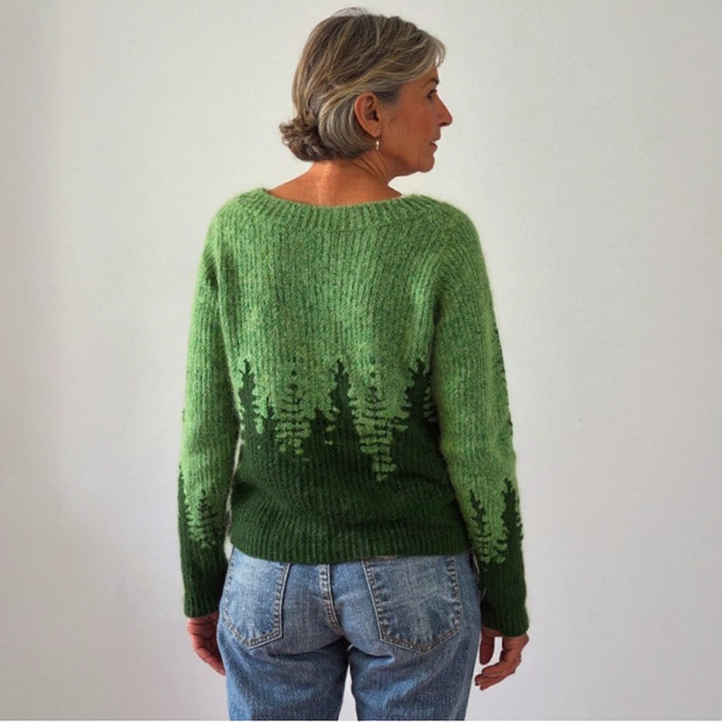 Monique™ - Retro Wool Jumper