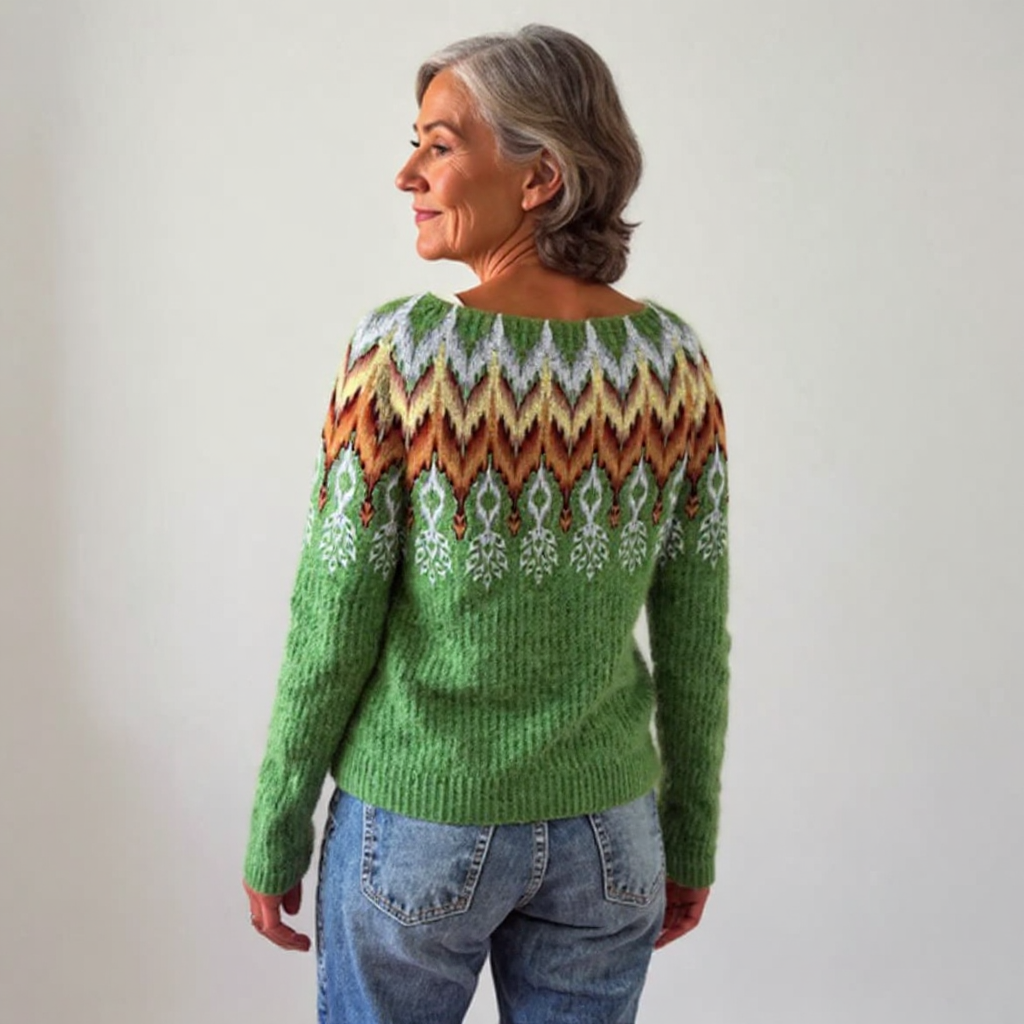 Rosalie™ - Retro Wool Jumper