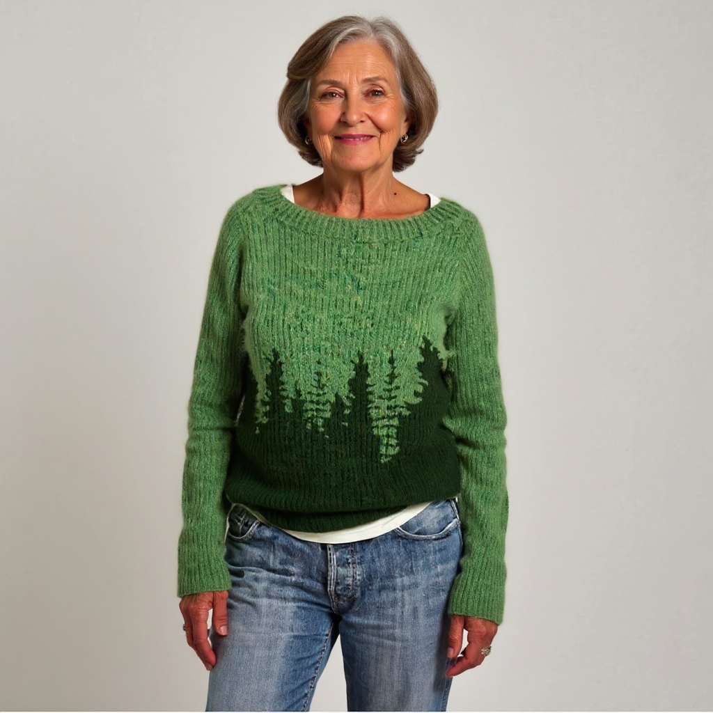 Monique™ - Retro Wool Jumper
