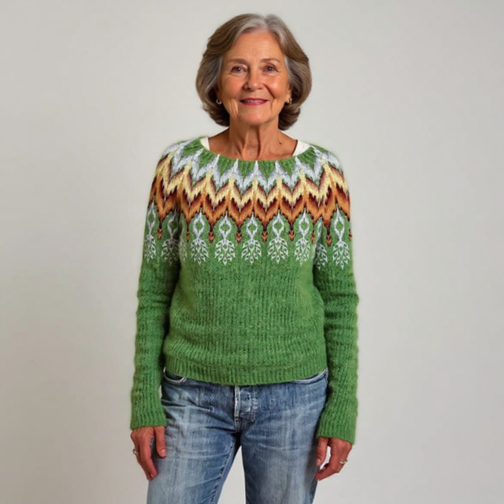 Rosalie™ - Retro Wool Jumper