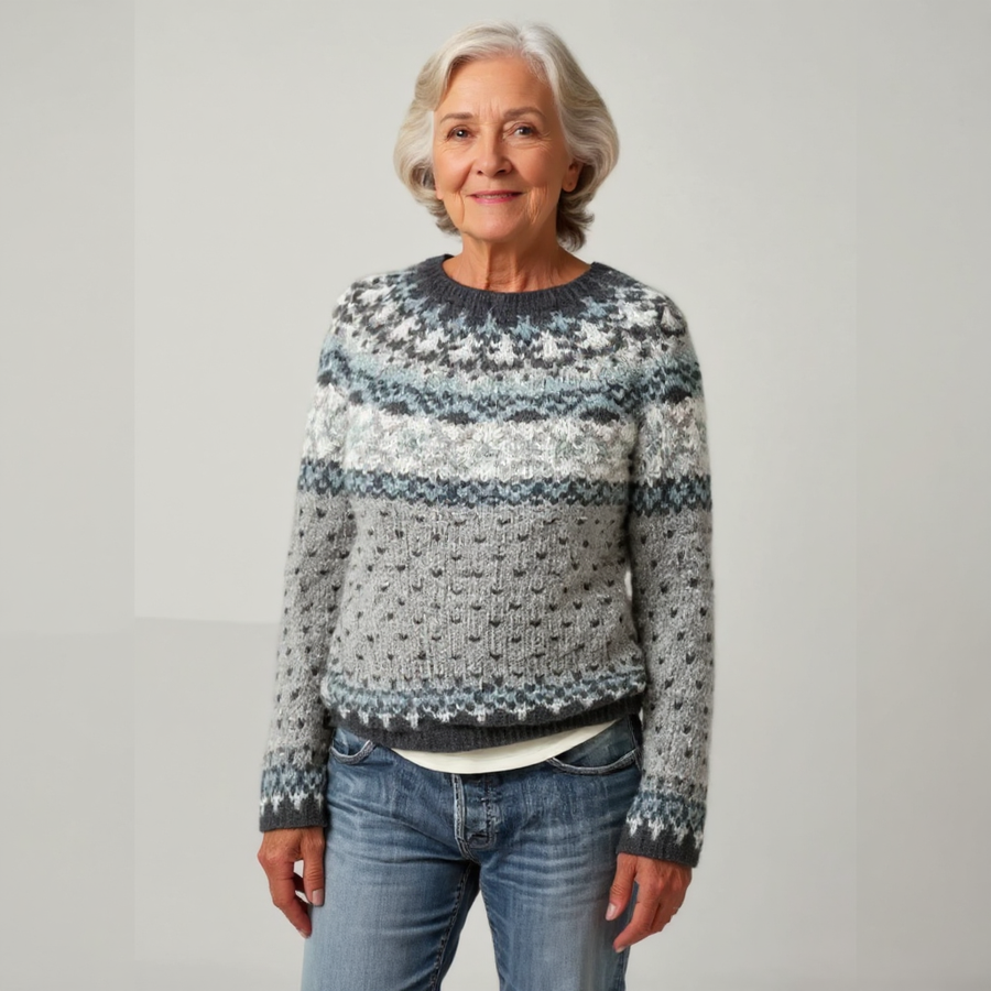 Denise™ - Retro Wool Jumper