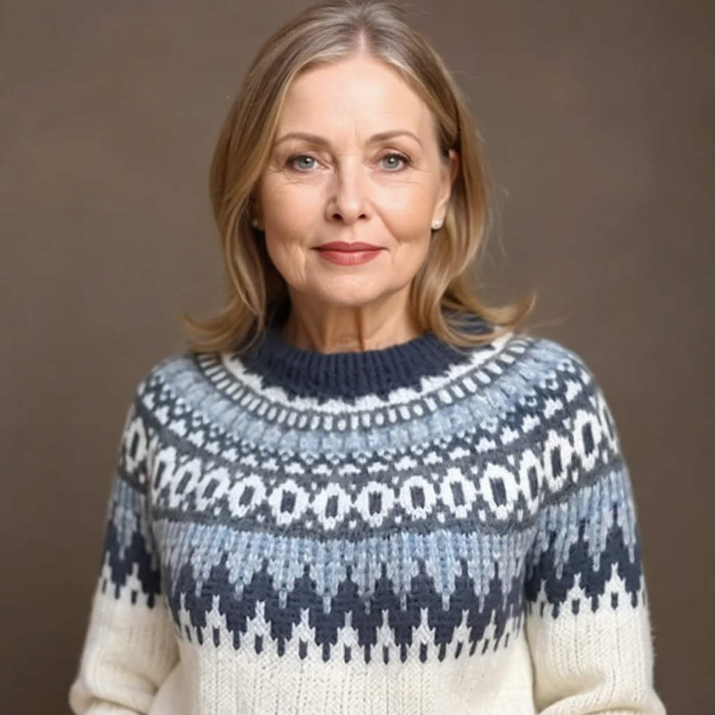 Astrid™ - Handcrafted Icelandic Jumper