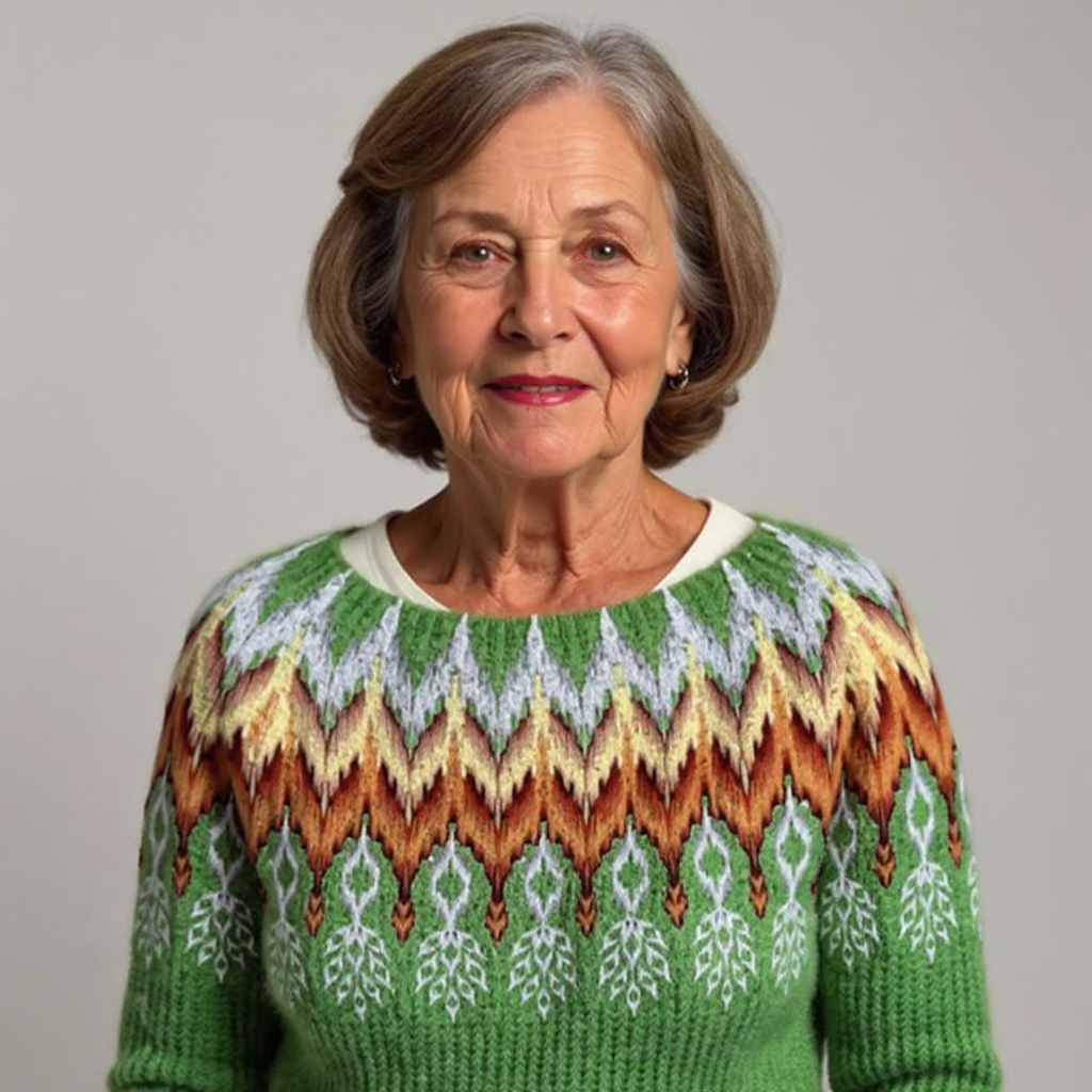 Rosalie™ - Retro Wool Jumper