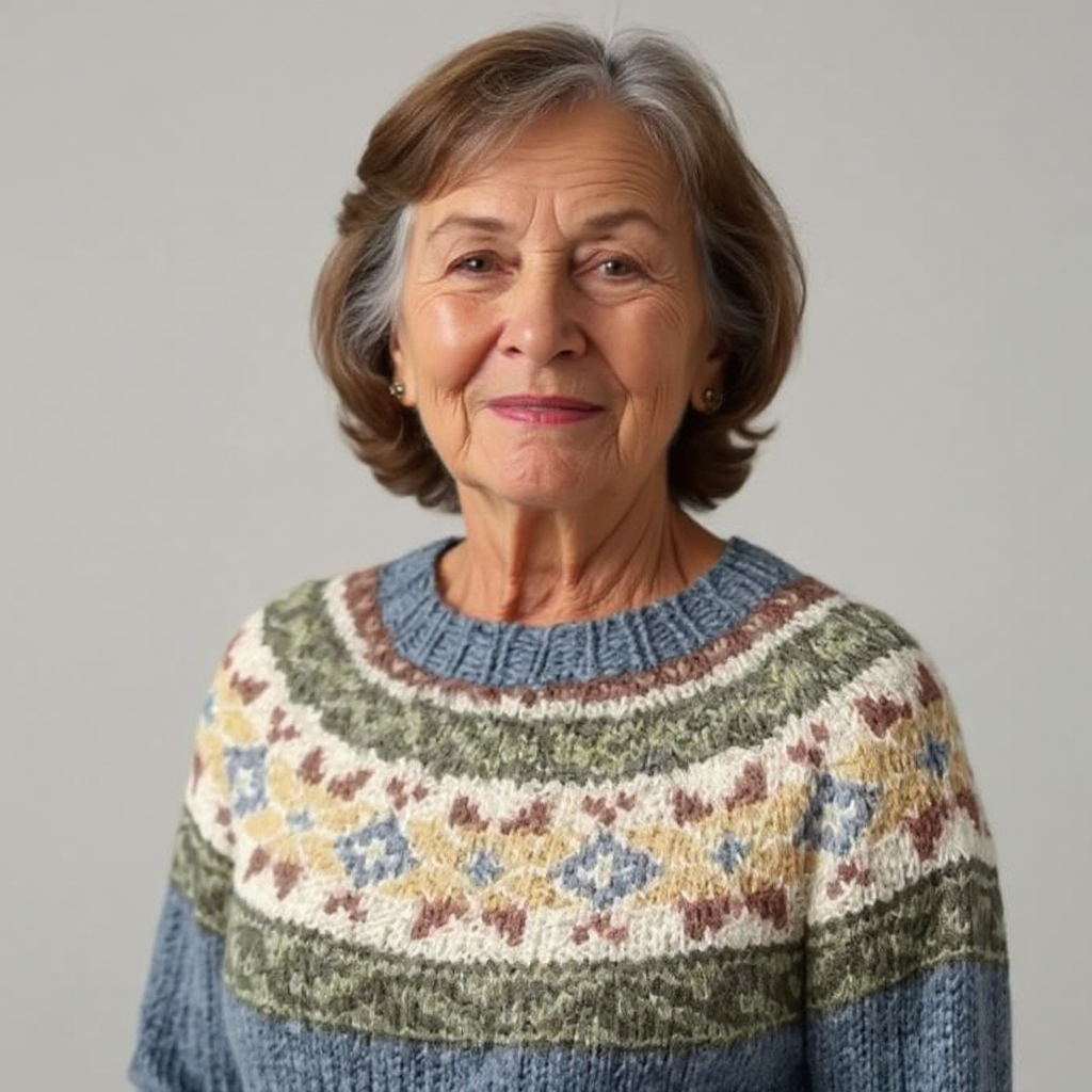 Claudette™ - Retro Wool Jumper