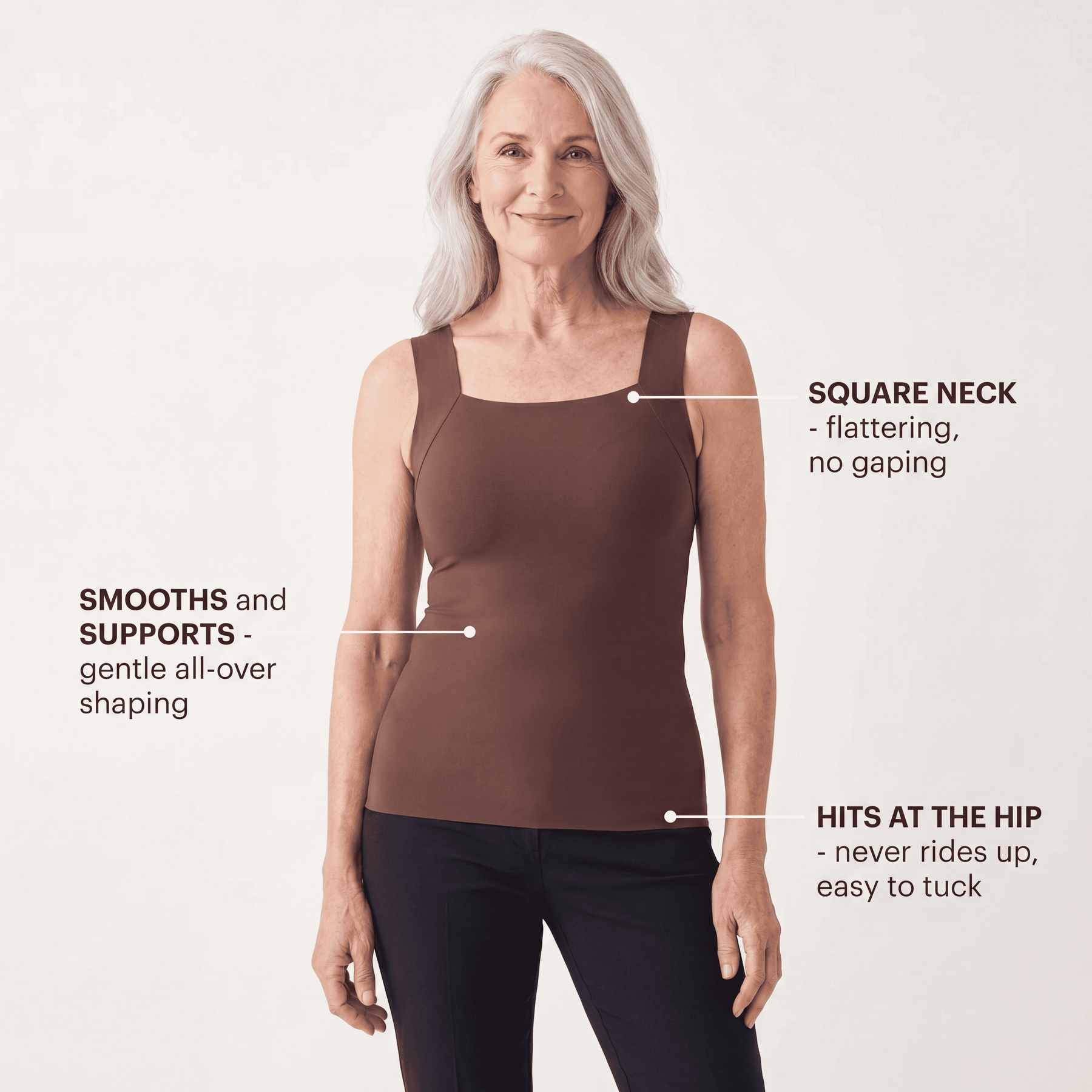 Sculpt Tank with Built-In Bra