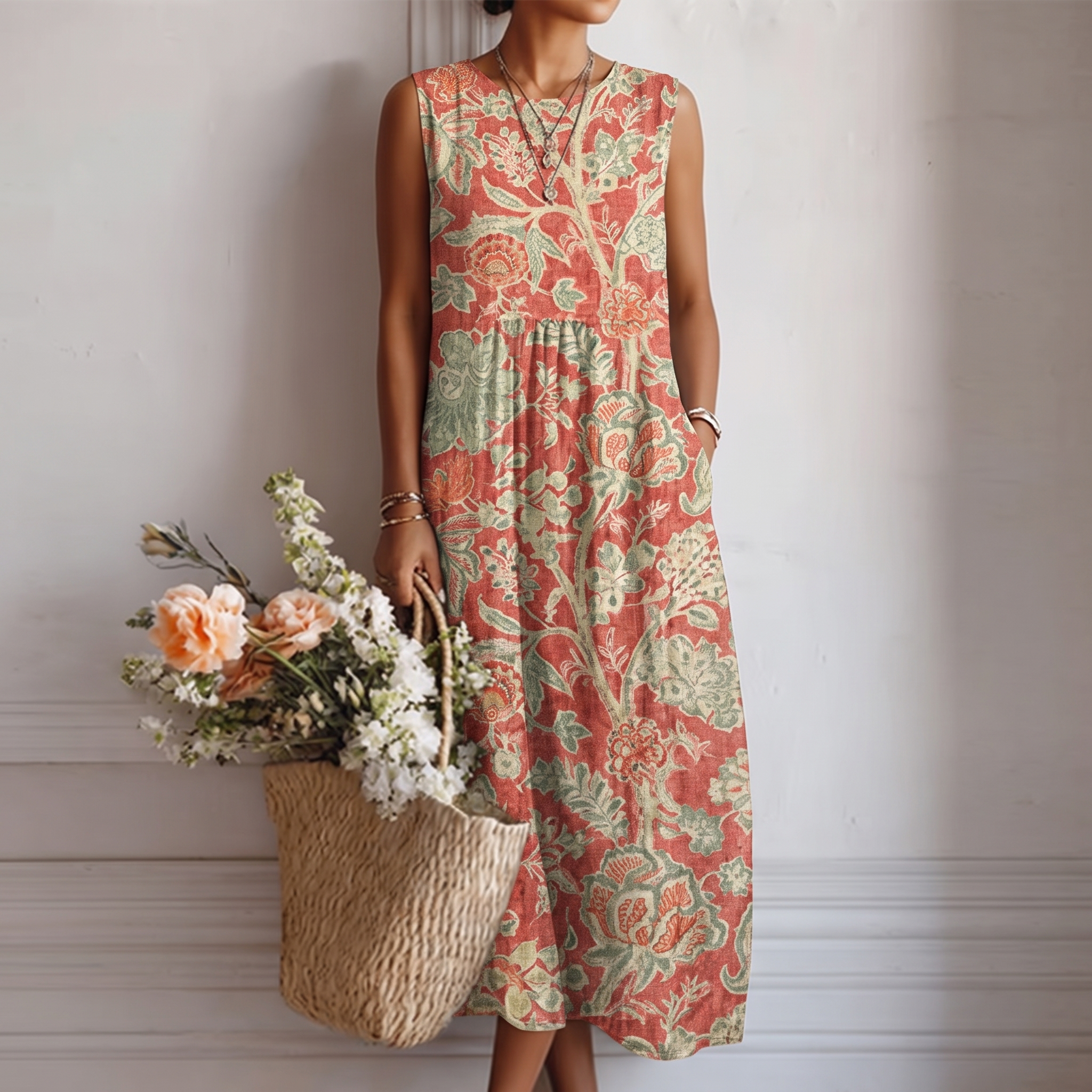 Savannah™ | Effortless Midi Dress