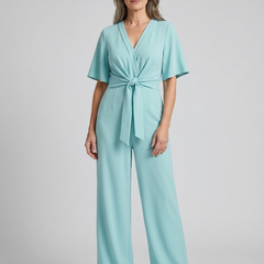 Gabriella Jumpsuit - Light Blue