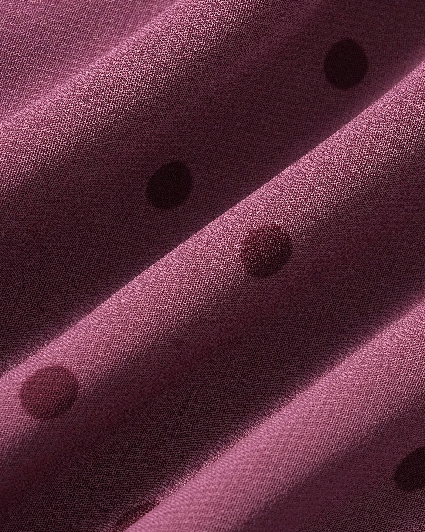 Purple Polka Dot Chiffon Cami Top